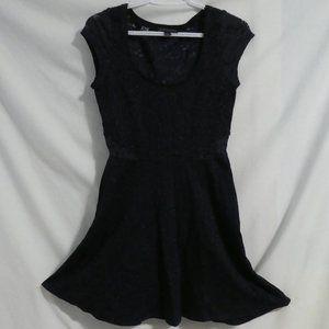 AMERICAN EAGLE OUTFITTERS navy lace summer dress, small